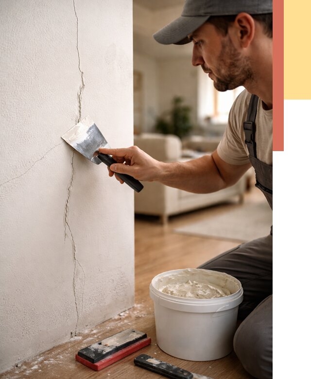 Заделка трещин и сколов в Ртищево от 2503 руб. — быстро и недорого | ОТДЕЛОЧНИК-Ртщ