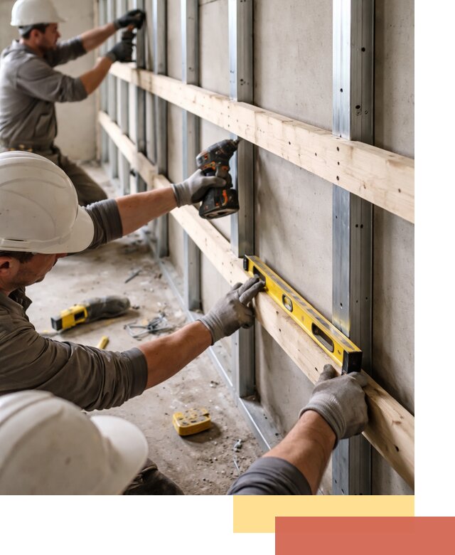 Устройство обрешетки под панели в Ртищево