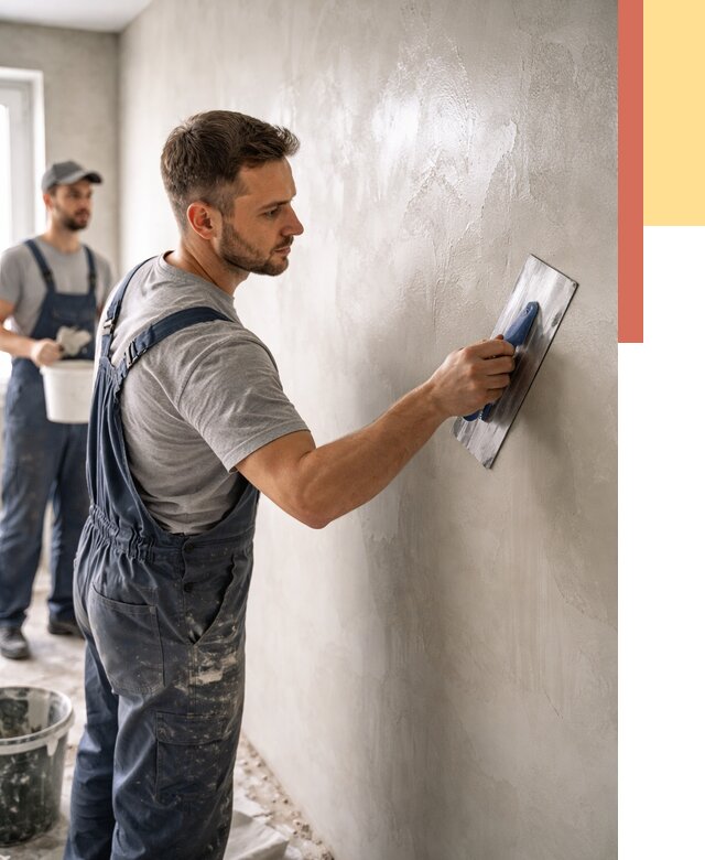 Глянцевание штукатурки стен в Ртищево от 7661 руб. — услуги и затирка | ОТДЕЛОЧНИК-Ртщ