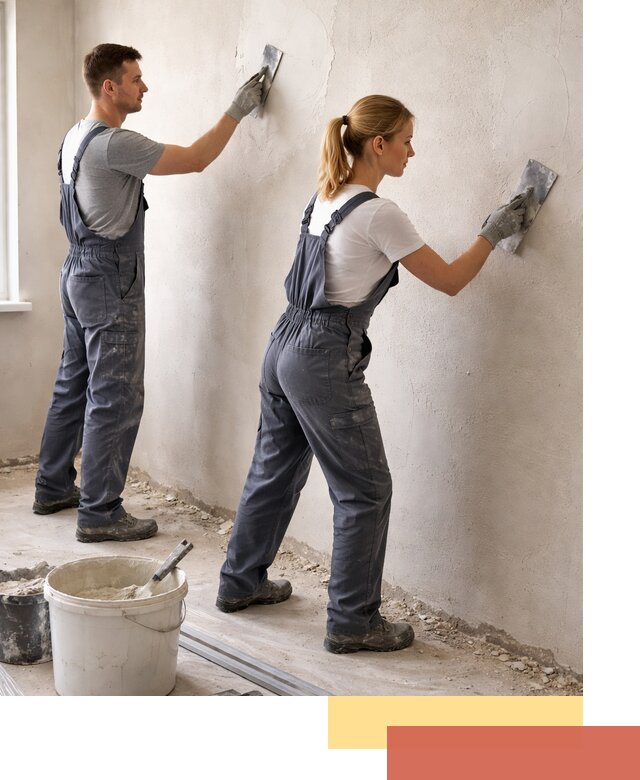 Штукатурка стен под обои в Ртищево профессионально и быстро