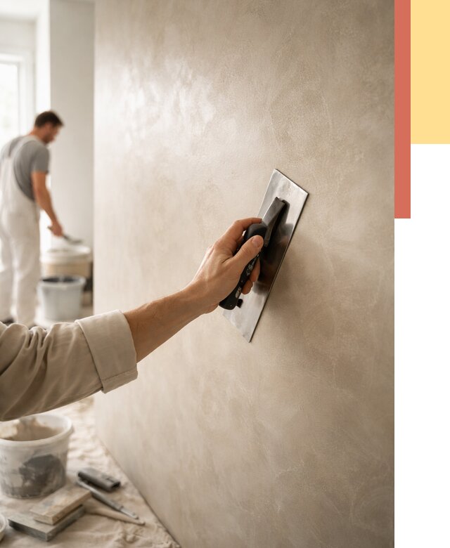 Венецианская штукатурка в Ртищево от 3575 руб/м² — нанесение стен под ключ | ОТДЕЛОЧНИК-Ртщ