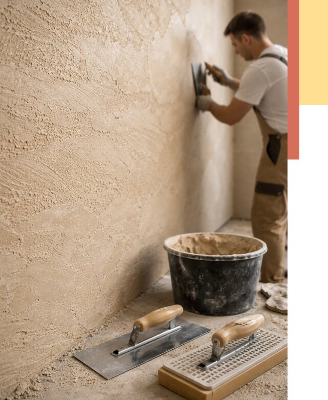 Декоративная штукатурка травертин в Ртищево от 1839 руб/м2 — качественно и недорого | ОТДЕЛОЧНИК-Ртщ