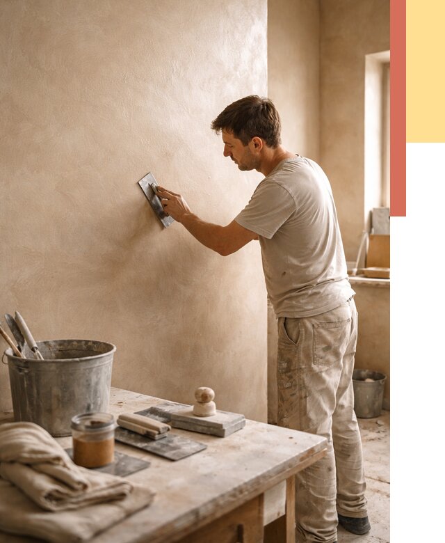 Марокканская штукатурка таделакт в Ртищево под ключ от 4290 руб. | ОТДЕЛОЧНИК-Ртщ