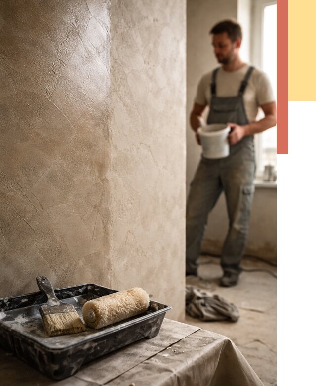 Нанесение воска на штукатурку в Ртищево от 3575 руб. | Услуги ОТДЕЛОЧНИК-Ртщ