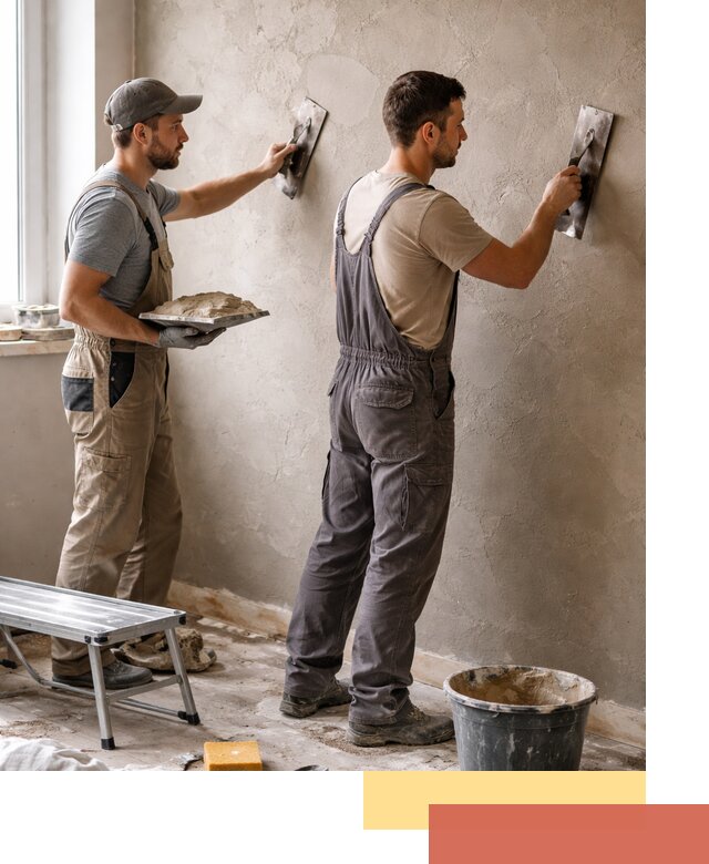 Ремонт декоративной штукатурки и восстановление фактуры в Ртищево