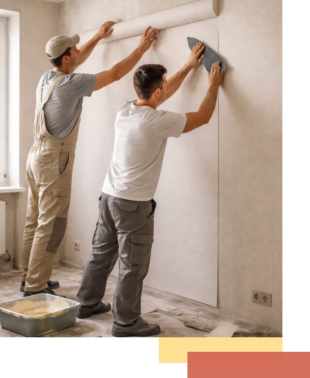 Поклейка виниловых обоев в Ртищево профессионально и качественно