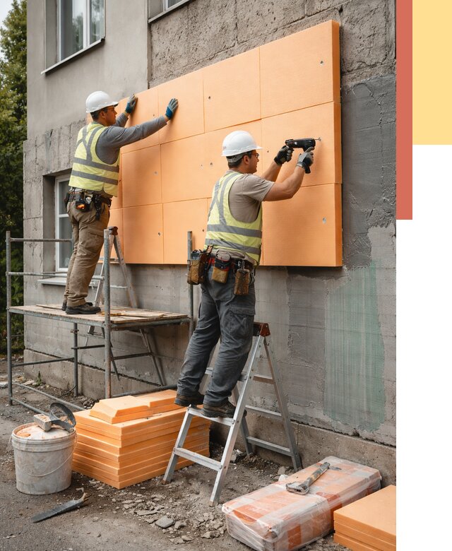 Утепление стен пеноплексом в Ртищево от 1890 руб./м2 — быстро и недорого | ОТДЕЛОЧНИК-Ртщ