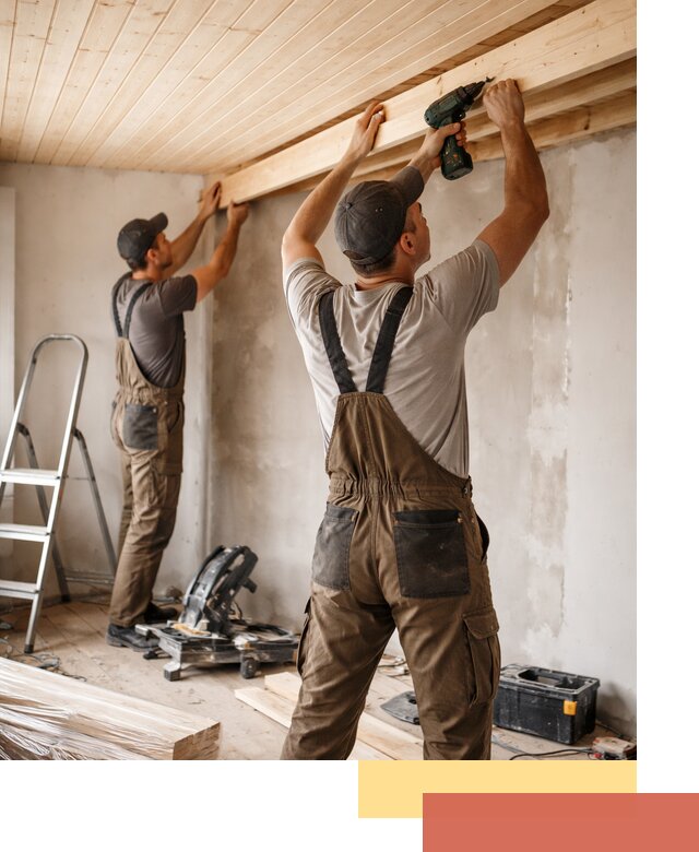 Монтаж потолка из вагонки в Ртищево профессионально и аккуратно