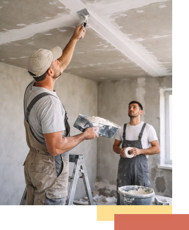 Обработка швов потолка ГКЛ в Ртищево: качественная заделка и шпатлевка