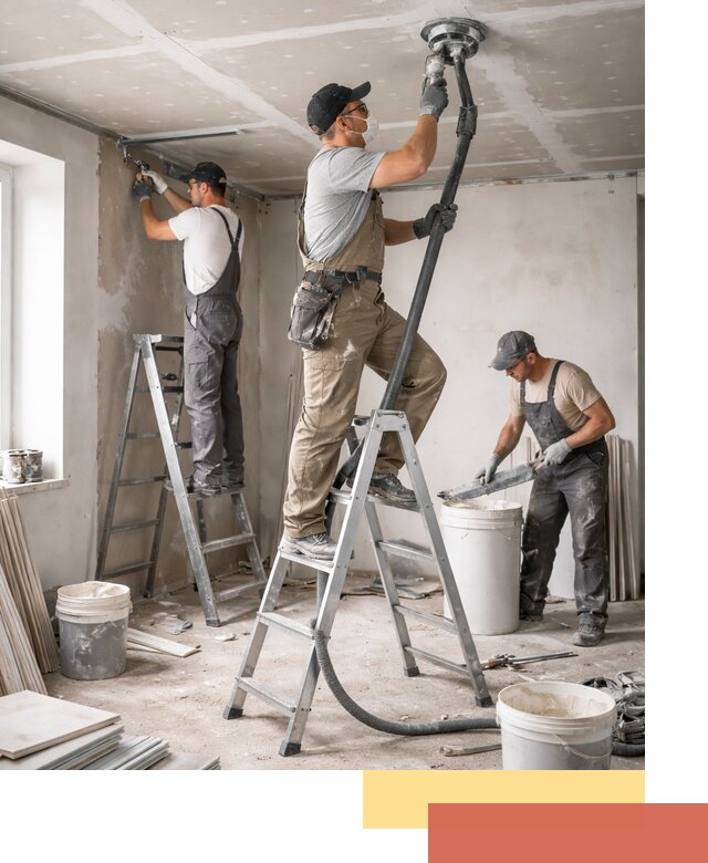 Ремонт потолка из гипсокартона в Ртищево: быстрый и качественный монтаж