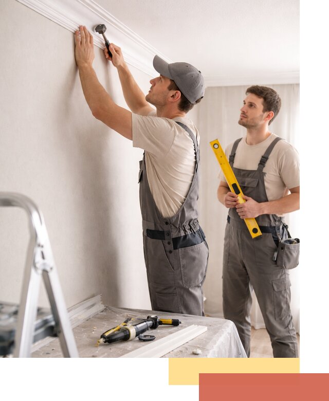 Монтаж потолочного плинтуса в Ртищево качественно и быстро