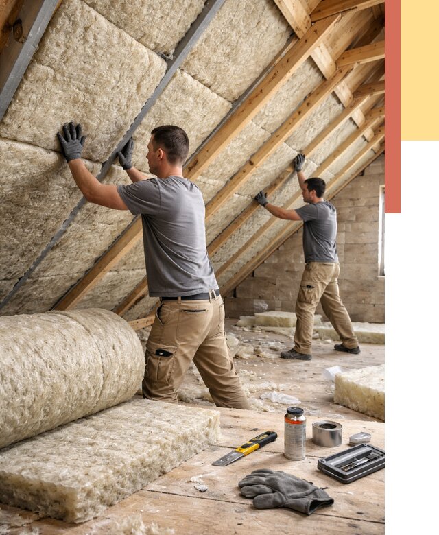 Утепление потолка минватой в Ртищево от 1481 руб. — быстро и недорого | ОТДЕЛОЧНИК-Ртщ